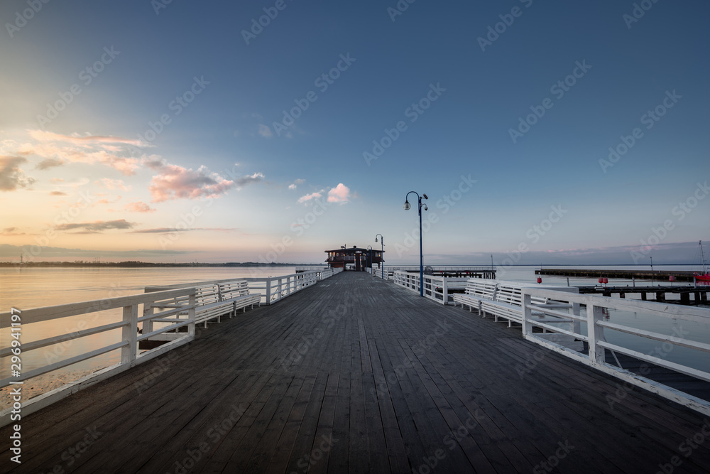 Sunset pier