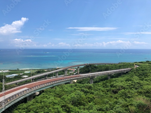 Nirai Kanai bridge, Okinawa, Japan