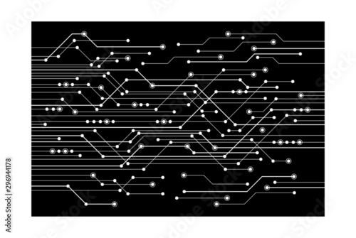 abstract circuit lines pattern background