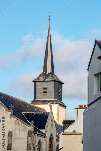 Belle-Ile-en-Mer. Eglise Saint-Géran. Le Palais. Morbihan. Bretagne