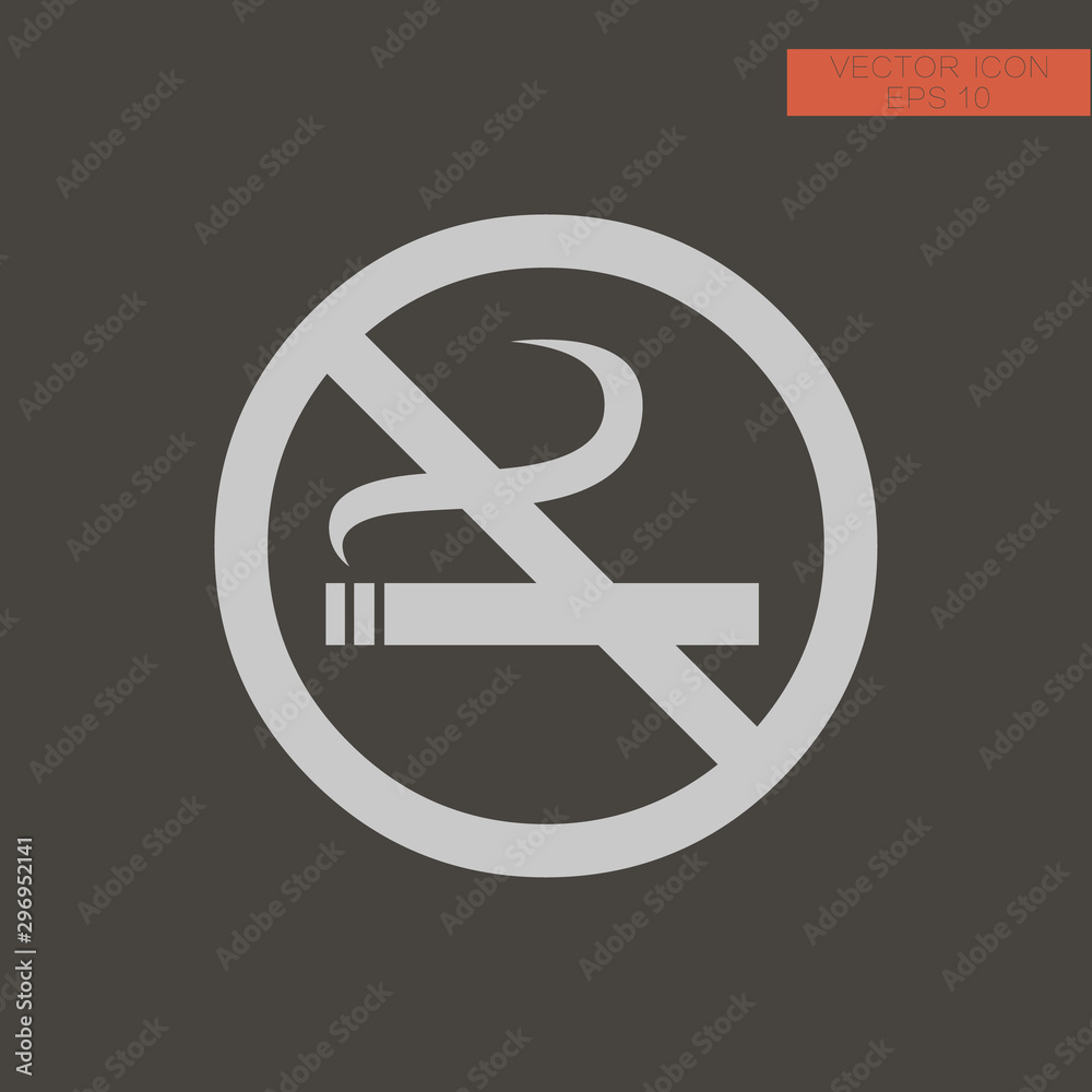 No smoking sign. No smoking area icon. No smoking sign. No smoking area icon.