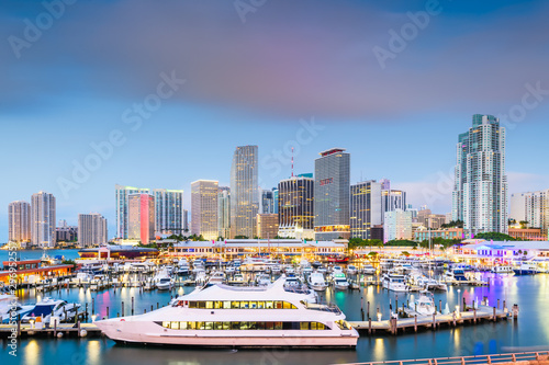Miami, Florida, USA downtown skyline © SeanPavonePhoto