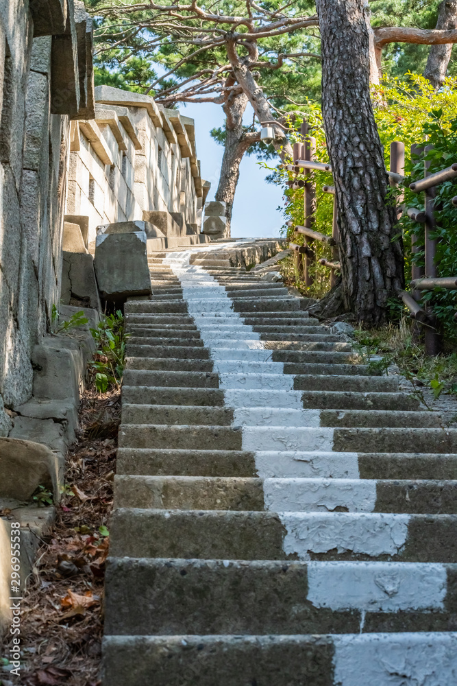 Baegak Trail at Hanyangdoseong, the Seoul City Wall Baegak Trail at Hanyangdoseong, the Seoul City Wall
