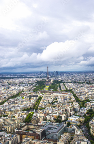 aerial view of paris from eiffel tower © MarcoDM
