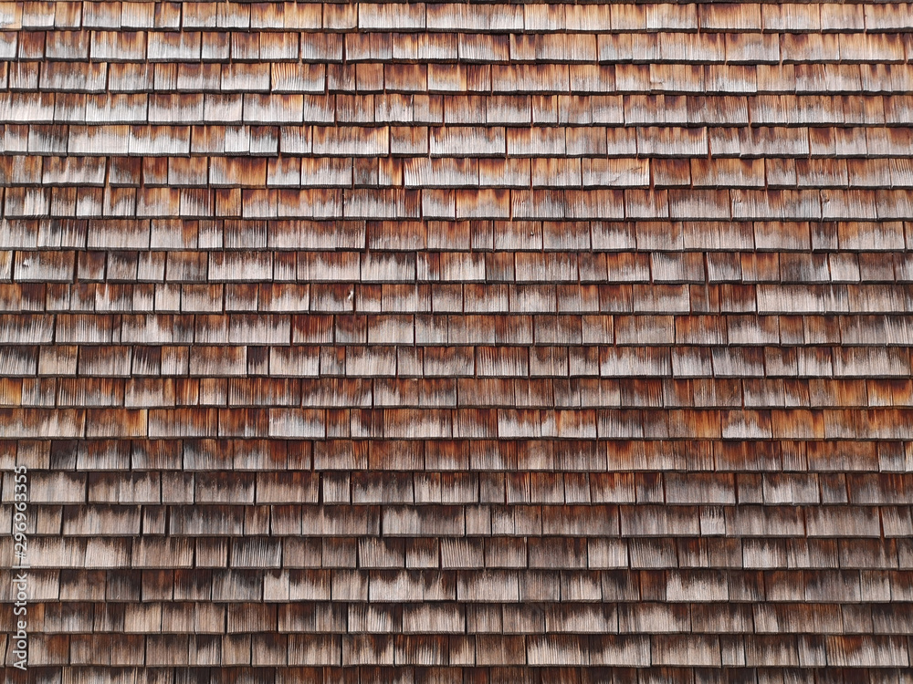 traditional alpine facade of a building from wooden boards traditional alpine facade of a building from wooden boards