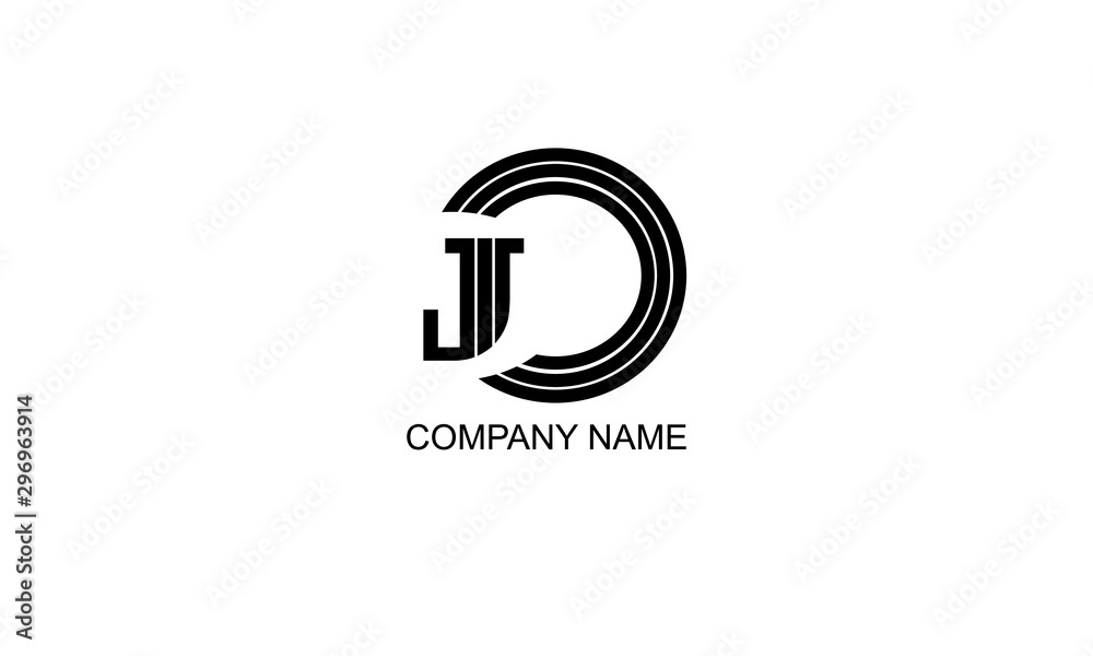 Abstract monogram, geometric ornament with letter on a white background. Vector illustration of company Abstract monogram, geometric ornament with letter on a white background. Vector illustration of company