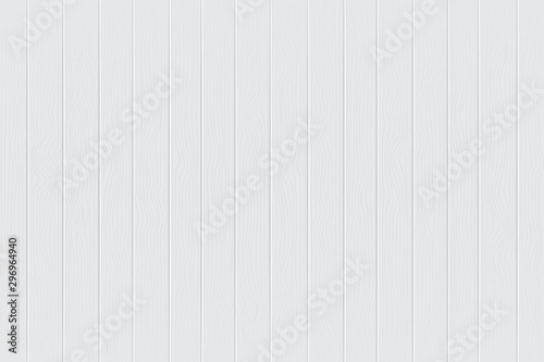 white wood plank texture background. Vector Illustration