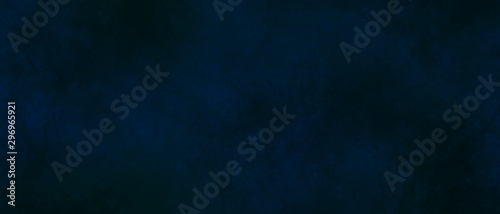Dark navy blue grunge texture abstract background photo
