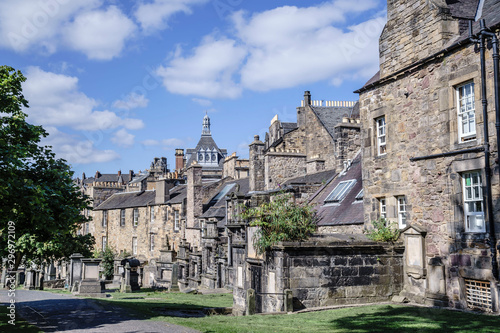 Photography A view of Greyfriars Kirkyard, Edinburgh, Scotland, UK
