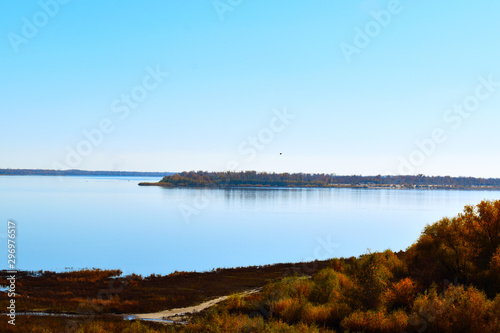 landscape with lake