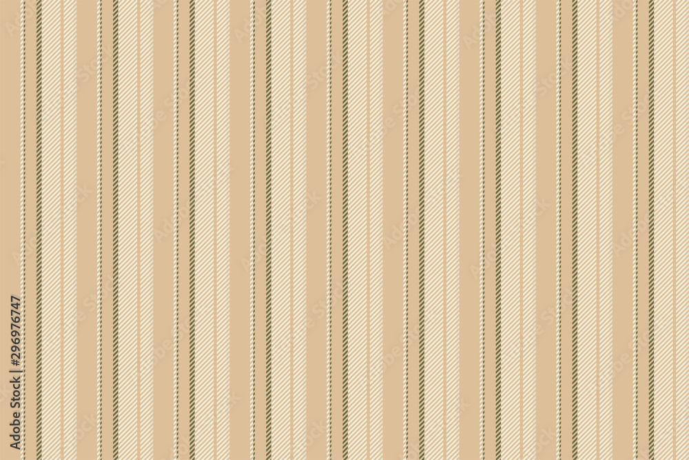 Fototapeta premium Trendy striped wallpaper. Vintage stripes vector pattern seamless fabric texture. Template stripe wrapping paper.