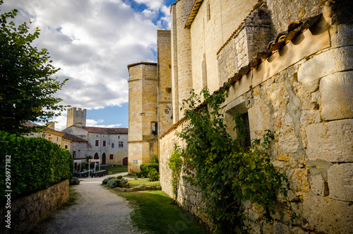 The fortified village of Larressingle, France