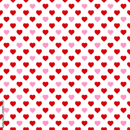 Valentine's day,Seamless valentines day background vector