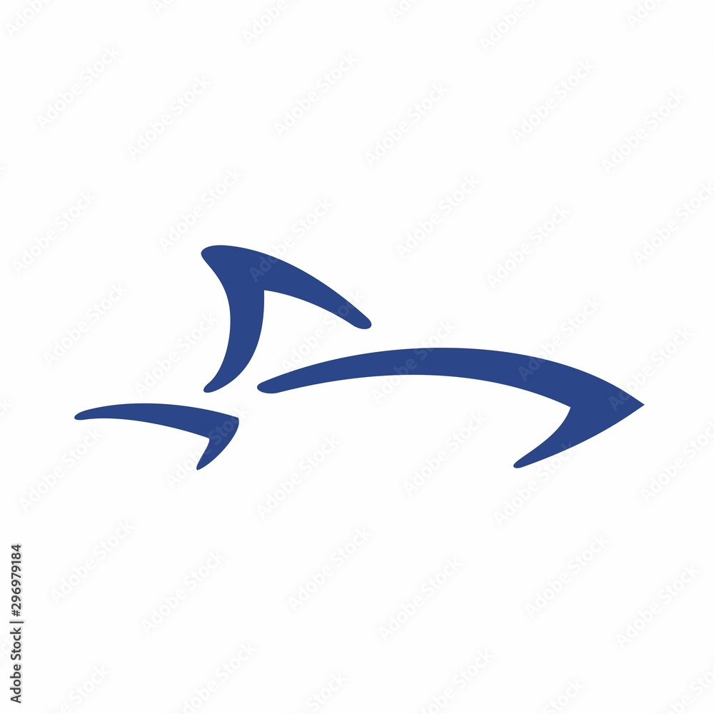 Shark logo design template vector illustration Shark logo design template vector illustration