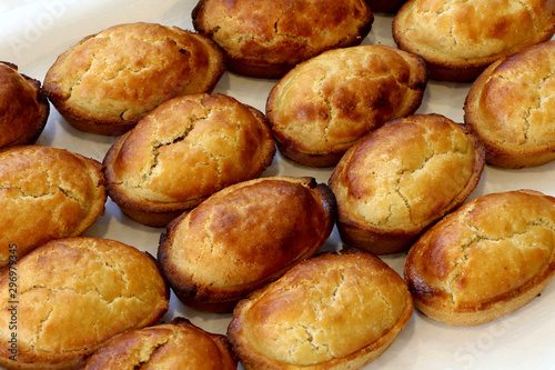 Traditional pasticciotto cake from Lecce, Puglia - Italian pastry
