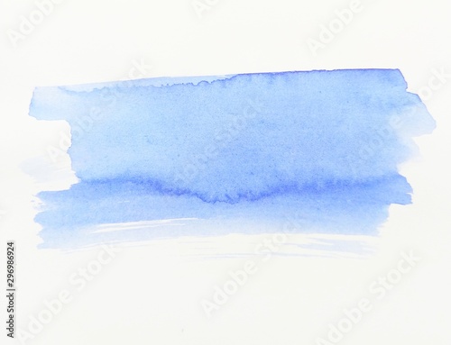 Blue gradient Watercolor background image