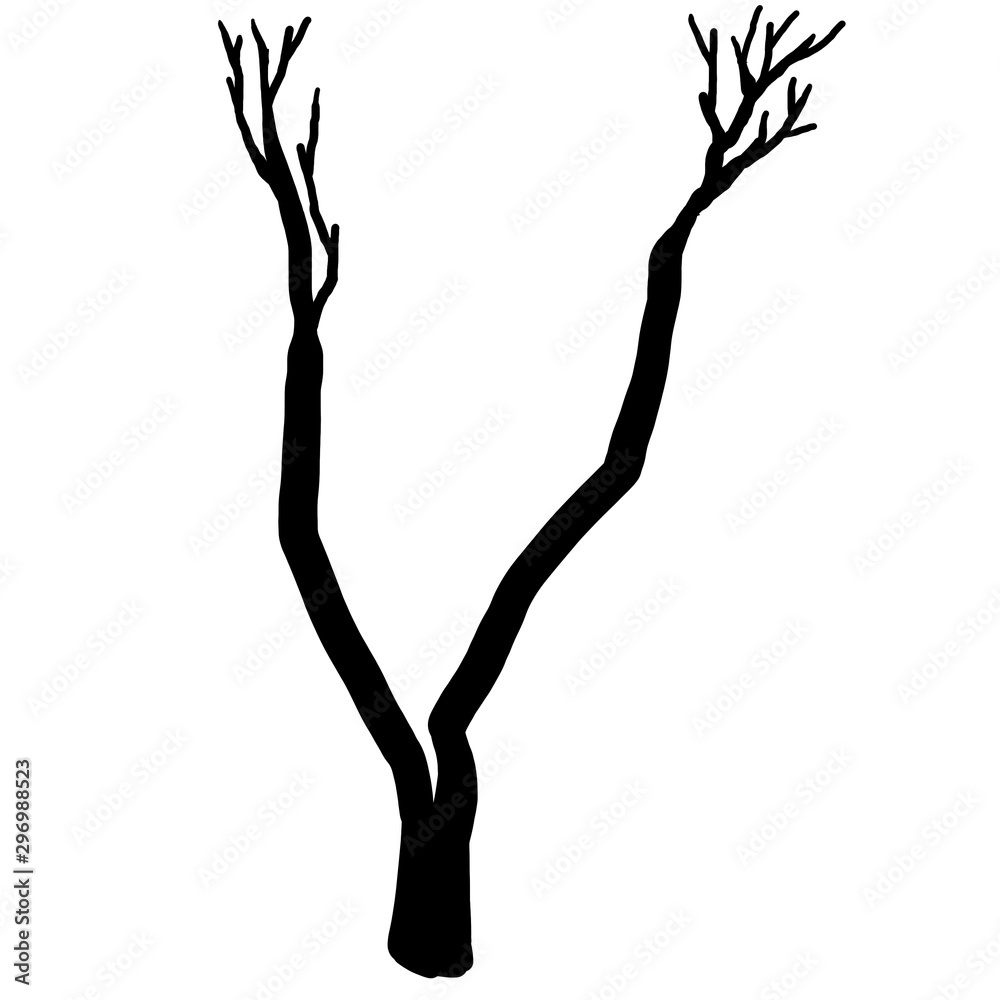 Dead tree design art