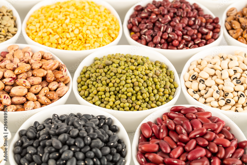 Collection of beans Collection of beans