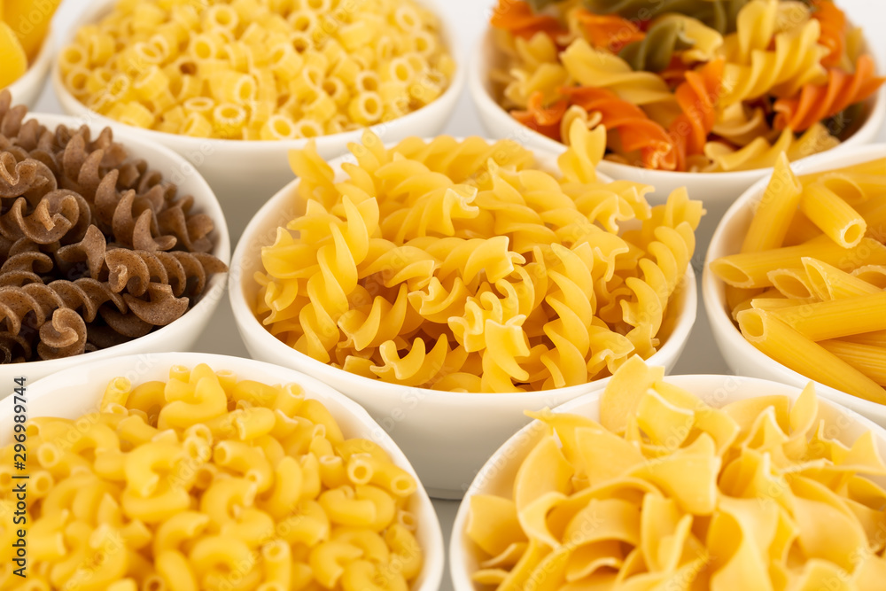 Various kind of pasta Various kind of pasta