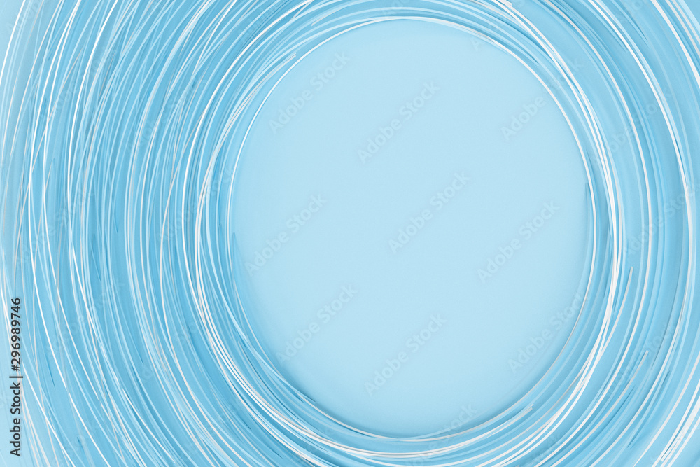 Abstract volume background with the image of a random rotating thin rings. 3D illustration Abstract volume background with the image of a random rotating thin rings. 3D illustration