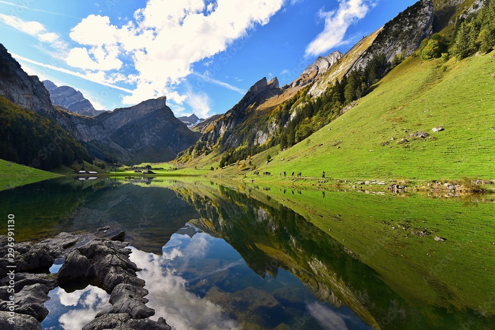 Seealpsee, Appenzell Switzerland Seealpsee, Appenzell Switzerland