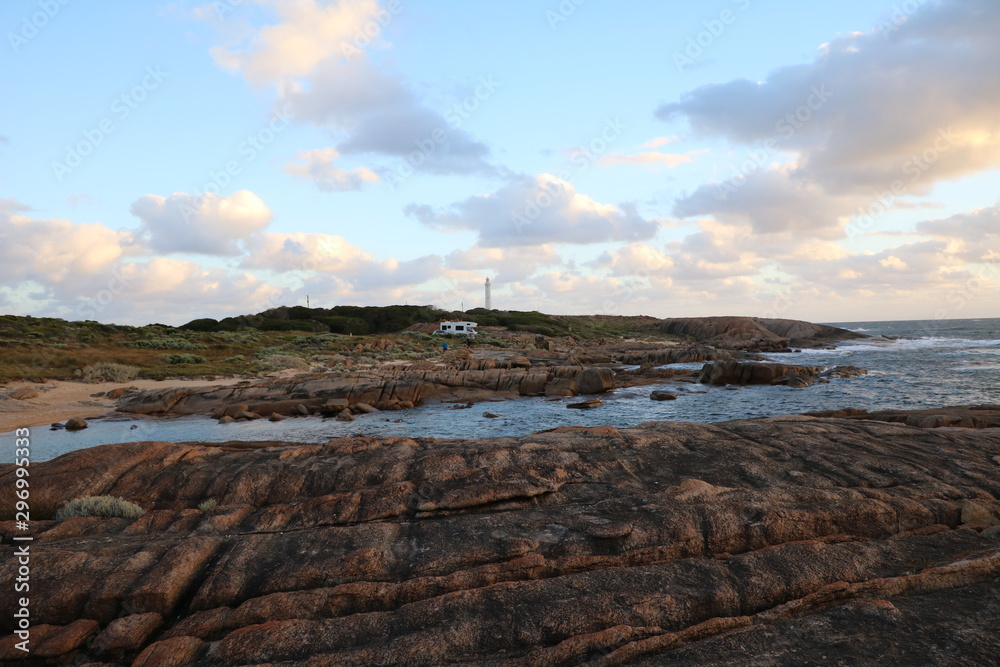 Dusk at Cape Leeuwin in Western Australia
