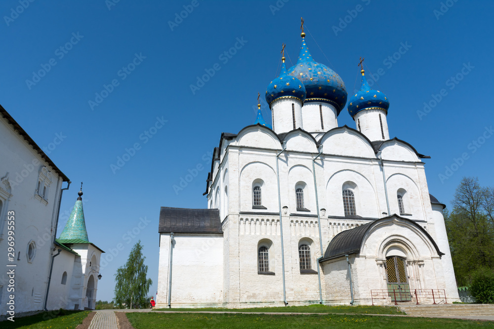 Suzdal. Cathedral of the Nativity of the blessed virgin Mary in the Suzdal Kremlin. Suzdal. Cathedral of the Nativity of the blessed virgin Mary in the Suzdal Kremlin.