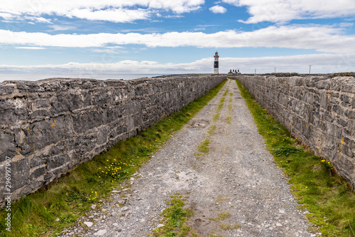 Road to Lighthouse in Inisheer island