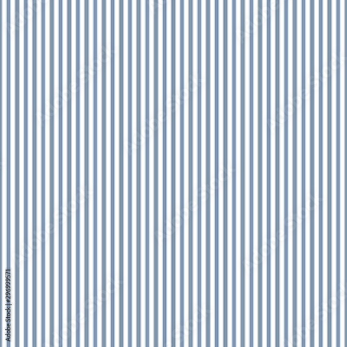 Blue Seersucker Chambray Pinstripe Texture Background. Classic Preppy Shirting Stripe Seamless Pattern. Close Up Suit Fabric. Denim Ticking for Wallpaper, Men Fashion Apparel. Vector EPS10 Repeat Tile