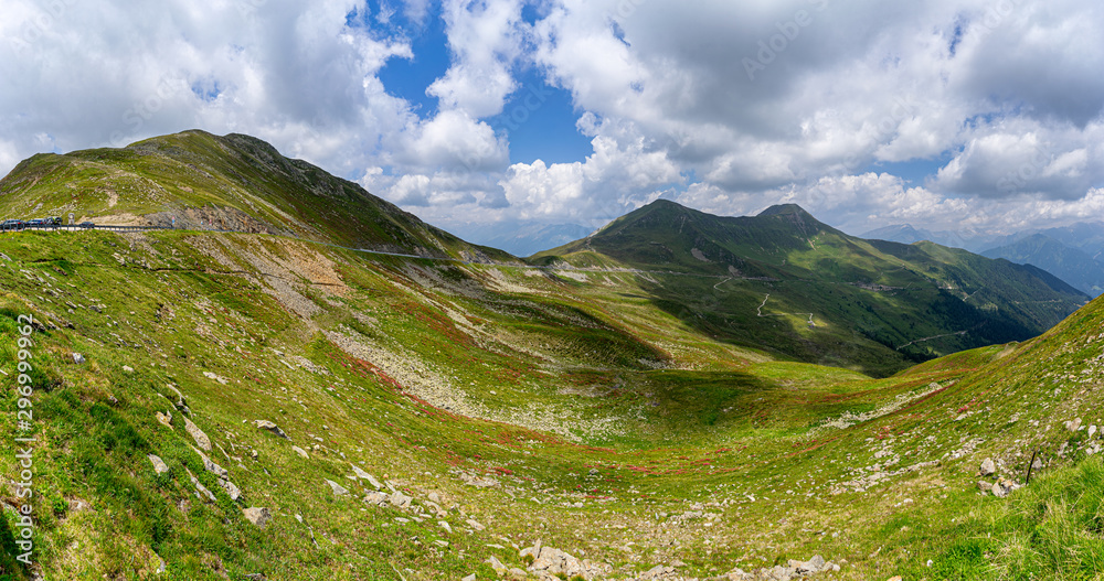 Mountain Pass in South Tyrol, Italy Mountain Pass in South Tyrol, Italy