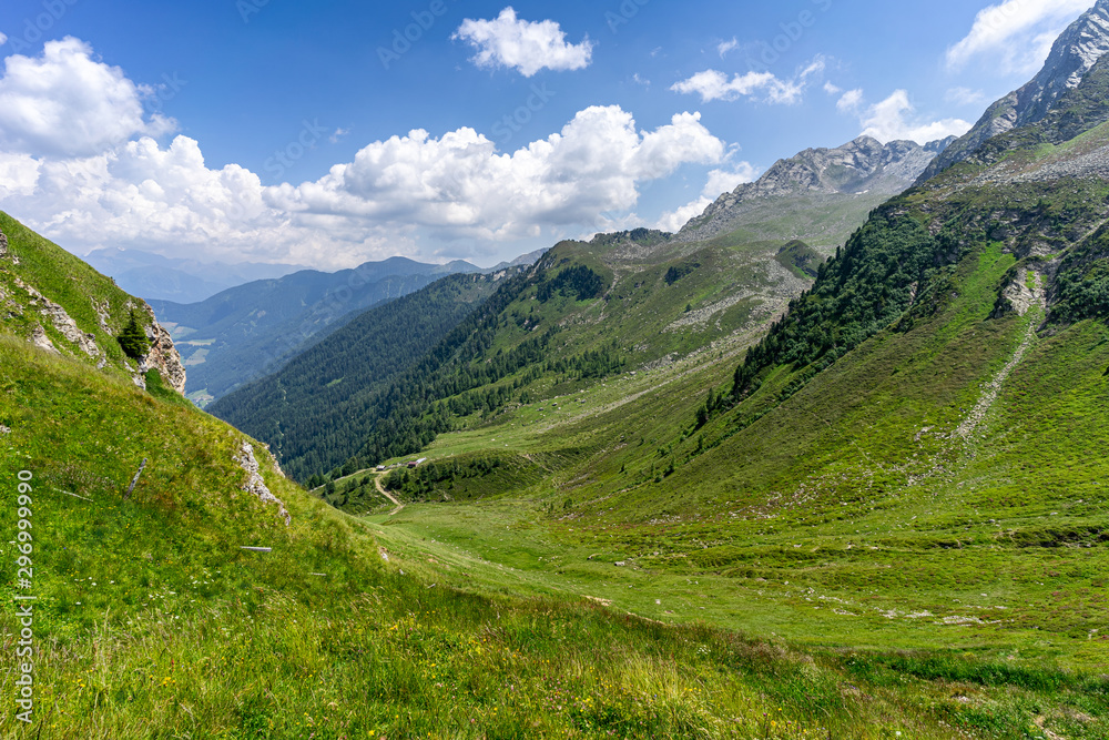 Mountain Pass in South Tyrol, Italy Mountain Pass in South Tyrol, Italy
