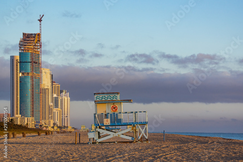 lifeguard tower at beach