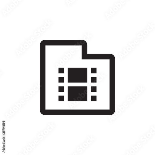 Document icon vector isolated on background. Trendy sweet symbol. Pixel perfect. illustration EPS 10. - Vector