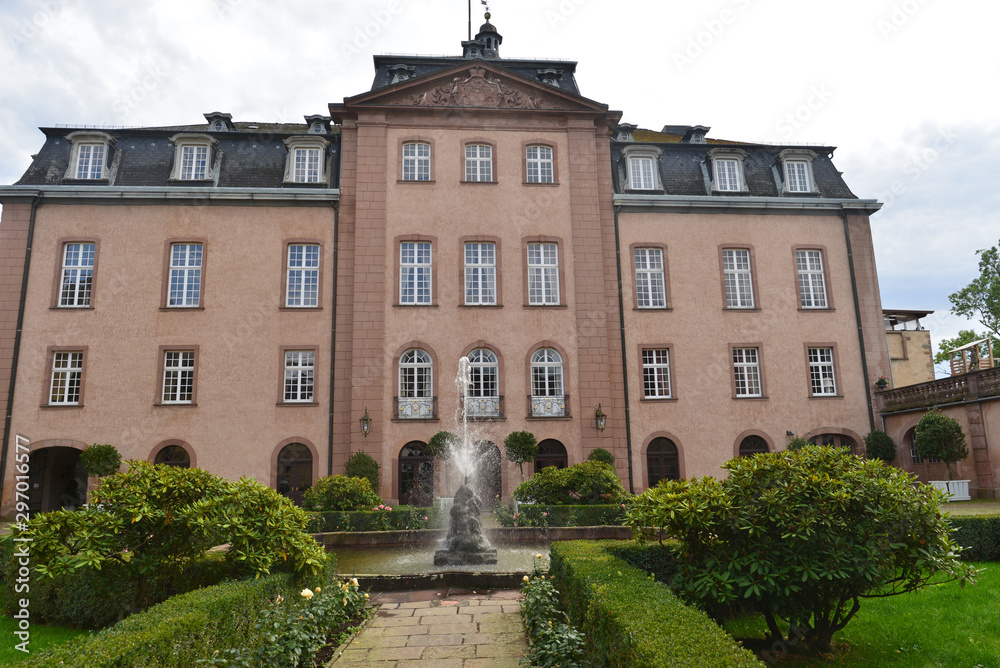 Naklejka premium Schloss Birstein im Main Kinzig Kreis / Hessen