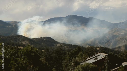 Wildfire, Clear Creek Canyon, Colorado