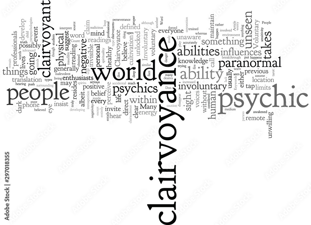 Clairvoyance Voluntary And Involuntary Clairvoyance Clairvoyance Voluntary And Involuntary Clairvoyance