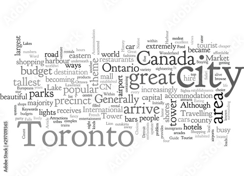 A Tourist Guide To Toronto