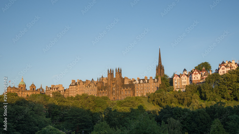 Obraz premium Edinburgh at Golden Hour