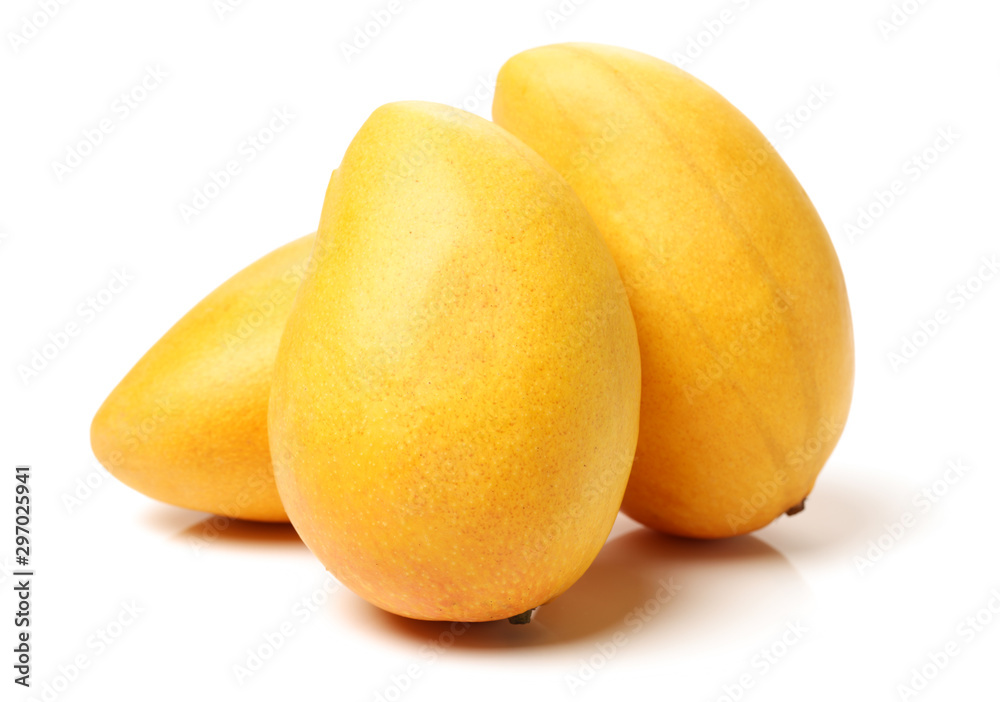 mango fruit isolated on white background