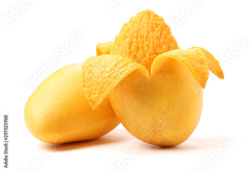 mango fruit isolated on white background