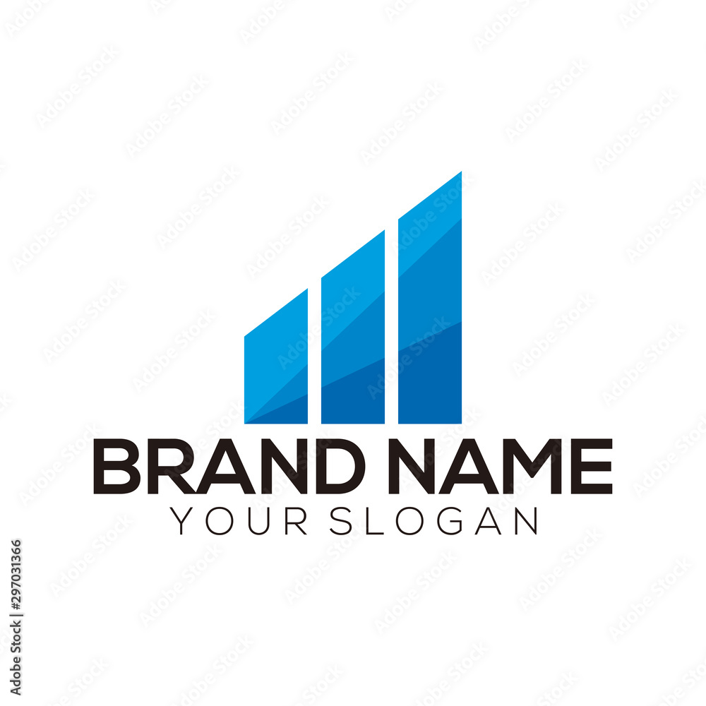 design of financial logo vector template design of financial logo vector template