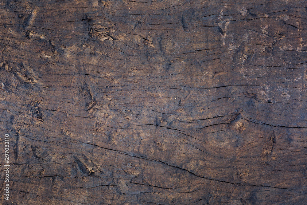 Naklejka premium pattern and art of decay wood surface