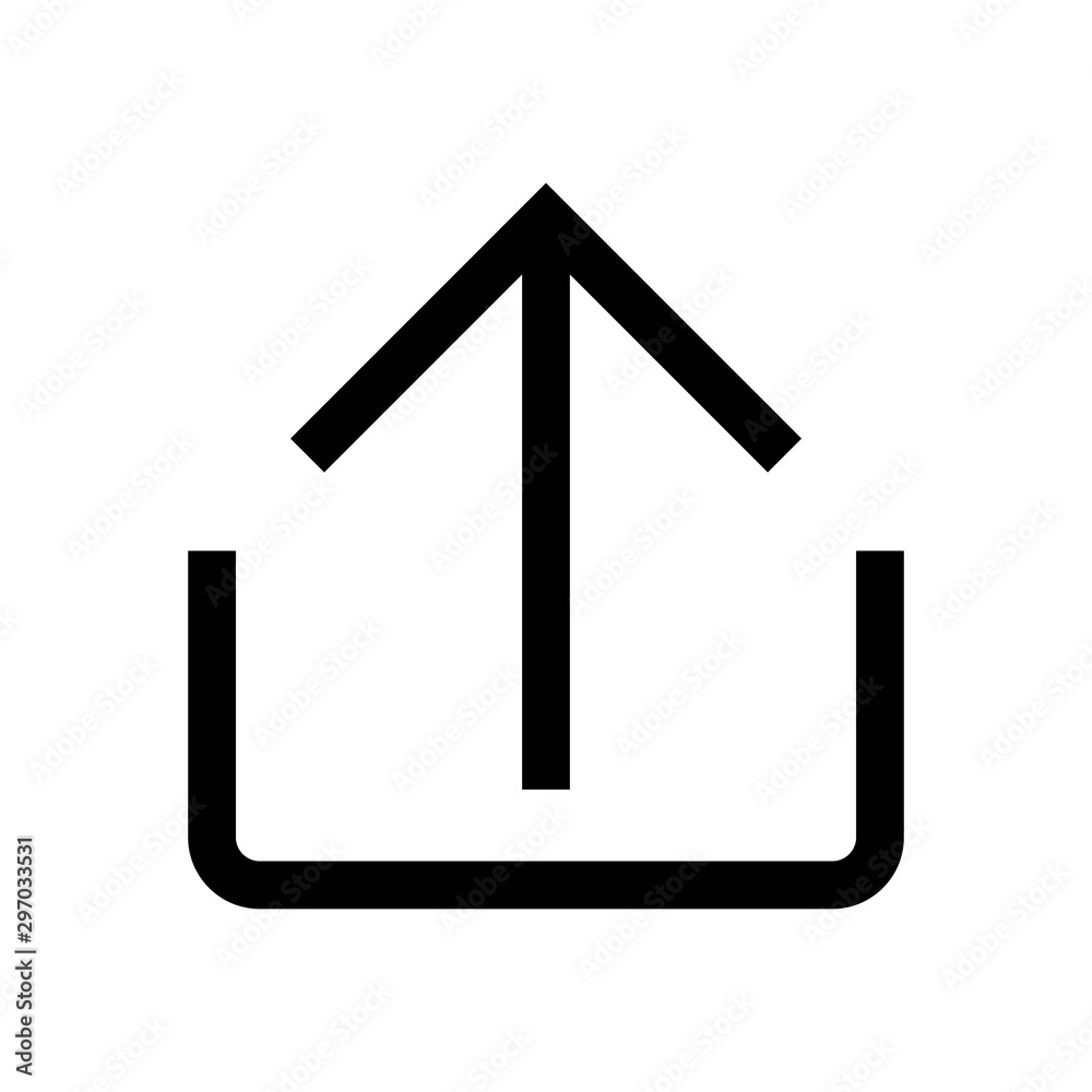 upload line vector icon upload line vector icon