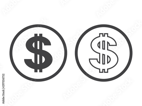 dollar symbol with two vertical lines i