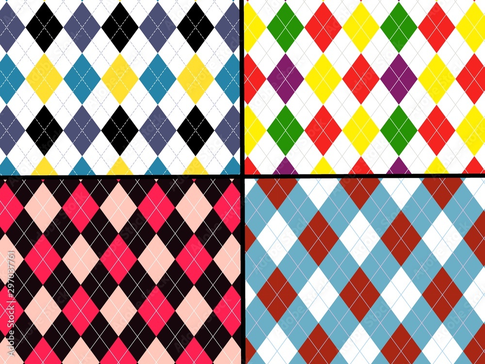 set of seamless patterns set of seamless patterns