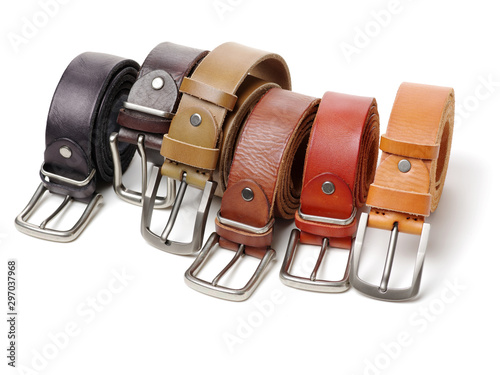 belts on a background. belts. belts on background photo