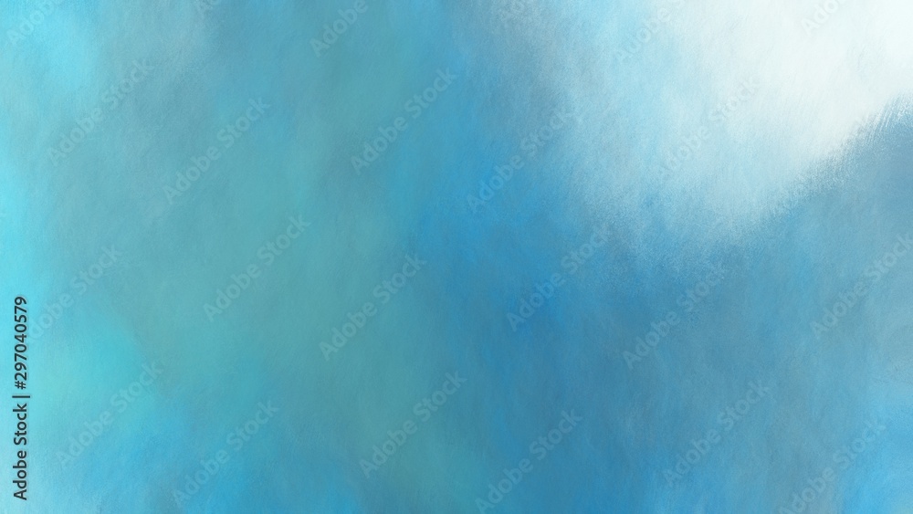 abstract cadet blue, lavender and sky blue color vintage paint background
