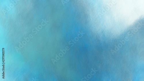 abstract cadet blue, lavender and sky blue color vintage paint background