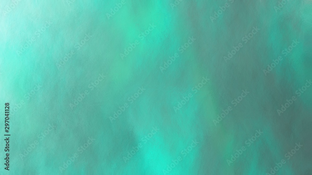 abstract cadet blue, aqua marine and pale turquoise color old vintage background texture