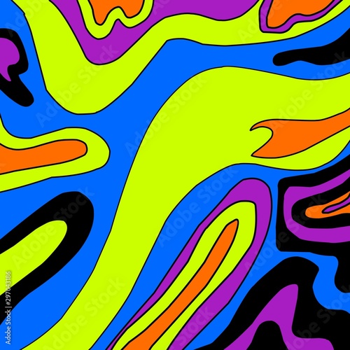 Abstract background with colorful design